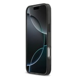 Apple iPhone 17 Pro Max Kılıf BMW Orjinal Lisanslı M-safe Şarj Özellikli Metal Buton Tasarımlı Tranparan M Dizayn Kapak