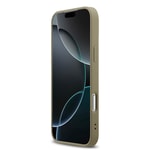 Apple iPhone 17 Pro Max Kılıf DKNY Orjinal Lisanslı M-safe Şarj Özellikli 3D Yazılı Grid Pattern Kapak