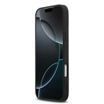 Apple iPhone 17 Pro Max Kılıf DKNY Orjinal Lisanslı M-safe Şarj Özellikli 3D Yazılı Grid Pattern Kapak