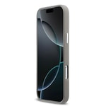 Apple iPhone 17 Pro Max Kılıf DKNY Orjinal Lisanslı M-safe Şarj Özellikli PU Büyük Dikey Logolu Kapak