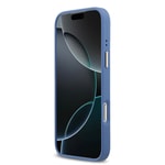 Apple iPhone 17 Pro Max Kılıf Guess Orjinal Lisanslı M-safe Şarj Özellikli Gold Metal Kamera Çerçeveli PU Deri 4G Desenli Yazı Logolu Kapak