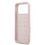 Apple iPhone 17 Pro Max Kılıf Guess Orjinal Lisanslı Grained Yazı Logolu Kapak
