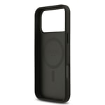 Apple iPhone 17 Pro Max Kılıf Guess Orjinal Lisanslı M-safe Şarj Özellikli Yazı Logolu Circle Classic Kapak
