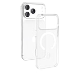 Apple iPhone 17 Pro Max Kılıf IC Çipli Zore Wireless Şarj Özellikli Şeffaf Orjin Kapak