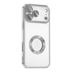 Apple iPhone 17 Pro Max Kılıf Kamera Korumalı Logo Gösteren Zore Omega Kapak