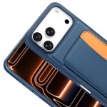 Apple iPhone 17 Pro Max Kılıf Kartlıklı Zore X-Kart Silikon Kapak