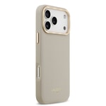 Apple iPhone 17 Pro Max Kılıf Lacoste Orjinal Lisanslı M-safe Şarj Özellikli Champs Elysees PU Deri Tasarımlı Kapak