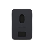 Apple iPhone 17 Pro Max Kılıf Lacoste Orjinal Lisanslı M-safe Şarj Özellikli PU Pike Desenli Metal Logolu Kartlıklı Kapak