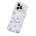 Apple iPhone 17 Pro Max Kılıf M-Safe Şarj Özellikli Zore Paris Elvo Sert PC Kapak