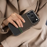 Apple iPhone 17 Pro Max Kılıf M-safe Şarj Özellikli Karbon Fiber Tasarımlı Benks Prestige ArmorPro Kevlar Kapak