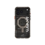 Apple iPhone 17 Pro Max Kılıf M-safe Şarj Özellikli Yazı Desenli Airbag Tasarımlı Skinarma Sonix Kapak