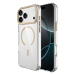 Apple iPhone 17 Pro Max Kılıf M-safe Şarj Özellikli Airbagli Kamera Standlı Zore Azor Kapak