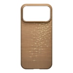 Apple iPhone 17 Pro Max Kılıf M-safe Şarj Özellikli Aramid Fiber Pitaka Glints of Gold Ultra Slim Serisi Kapak