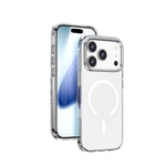 Apple iPhone 17 Pro Max Kılıf M-safe Şarj Özellikli Wiwu YXK-208 Invisible Ultra Sert PC Kapak