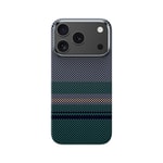 Apple iPhone 17 Pro Max Kılıf M-safe Şarj Özellikli Karbon Fiber Tasarımlı Benks Aurora ArmorAir Kevlar Kapak