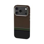 Apple iPhone 17 Pro Max Kılıf M-safe Şarj Özellikli Karbon Fiber Tasarımlı Benks Prestige ArmorPro Kevlar Kapak