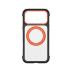Apple iPhone 17 Pro Max Kılıf M-safe Şarj Özellikli Wiwu AA-203 AeroArmor Ultra Serisi Airbag Tasarımlı Standlı Kapak