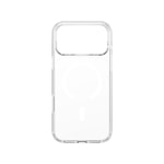 Apple iPhone 17 Pro Max Kılıf M-safe Şarj Özellikli Wiwu CS-202 Crystal Shield Pro Serisi Anti Yellowing Sert PC Kapak
