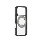 Apple iPhone 17 Pro Max Kılıf M-Safe Şarj Özellikli Airbag Tasarımlı Standlı AmazingThing Titan Pro MagSpin Kapak