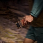 Apple iPhone 17 Pro Max Kılıf M-safe Şarj Özellikli Pitaka Tactile Woven Sunset-Moonrise Aramid Pro Guard Serisi Kapak