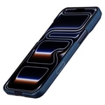 Apple iPhone 17 Pro Max Kılıf M-safe Şarj Özellikli Aramid Fiber Pitaka Sakura Hours Serisi Kapak