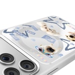 Apple iPhone 17 Pro Max Kılıf M-safe Şarj Özellikli 3D Baskılı Tasarım Mutural The Dog Serisi Kapak