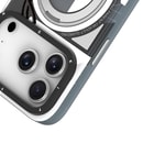 Apple iPhone 17 Pro Max Kılıf M-safe Şarj Özellikli Pitaka Aramid Pro Guard Serisi Black-Gray Kapak