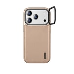 Apple iPhone 17 Pro Max Kılıf M-safe Şarj Özellikli Standlı Leto Kapak