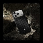 Apple iPhone 17 Pro Max Kılıf M-Safe Şarj Özellikli Benks ArmorPro ArmorGrid Serisi Kevlar Kapak