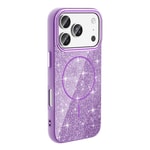 Apple iPhone 17 Pro Max Kılıf M-safe Şarj Özellikli Benks ​​​​​​Crystal Serisi Şeffaf Kapak
