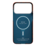 Apple iPhone 17 Pro Max Kılıf M-safe Şarj Özellikli Aramid Fiber Pitaka Tactile Woven Monogram Serisi Kapak