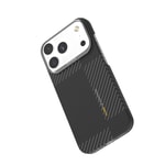 Apple iPhone 17 Pro Max Kılıf M-safe Şarj Özellikli 600D Metal Kamera Çerçeveli Raptic Aramid Fiber Geotik Serisi Kapak