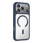 Apple iPhone 17 Pro Max Kılıf M-Safe Şarj Özellikli Metal Kamera Çerçeveli Zore Tiko Kapak