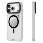 Apple iPhone 17 Pro Max Kılıf M-safe Şarj Özellikli Disk Desenli Youngkit Disc Battle Kapak
