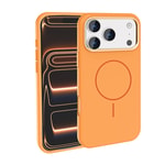 Apple iPhone 17 Pro Max Kılıf M-Safe Şarj Özellikli Metal Kamera Çerçeveli Zore Edi Silikon Kapak