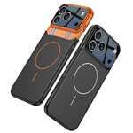Apple iPhone 17 Pro Max Kılıf M-Safe Şarj Özellikli Airbag Tasarımlı AmazingThing Titan Pro Serisi Kapak