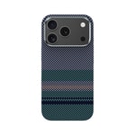 Apple iPhone 17 Pro Max Kılıf M-safe Şarj Özellikli Karbon Fiber Tasarımlı Benks Aurora ArmorPro Kevlar Kapak