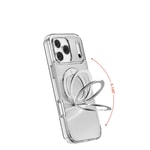 Apple iPhone 17 Pro Max Kılıf M-safe Şarj Özellikli Standlı Airbag Tasarımlı Mutural Fresh Serisi Kapak