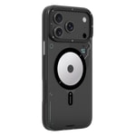 Apple iPhone 17 Pro Max Kılıf M-safe Şarj Özellikli Disk Desenli Youngkit Disc Battle Kapak