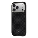 Apple iPhone 17 Pro Max Kılıf M-Safe Şarj Özellikli Benks ArmorPro ArmorGrid Serisi Kevlar Kapak