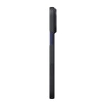 Apple iPhone 17 Pro Max Kılıf M-safe Şarj Özellikli Lumintex Teknolojili Fosforlu Aramid Fiber Pitaka Tactile Woven Aries Serisi Kapak