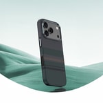Apple iPhone 17 Pro Max Kılıf M-safe Şarj Özellikli Karbon Fiber Tasarımlı Benks Aurora ArmorPro Kevlar Kapak