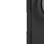 Apple iPhone 17 Pro Max Kılıf M-safe Şarj Özellikli 360 Derece Standlı Basit Mat Deri Desenli Youngkit Tech Leather Serisi Kapak