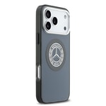 Apple iPhone 17 Pro Max Kılıf Mercedes Benz Orjinal Lisanslı M-safe Şarj Özellikli Çift Katmanlı PC Nostaljik Yıldız Dizayn Kapak