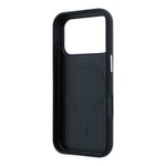 Apple iPhone 17 Pro Max Kılıf Mercedes Benz Orjinal Lisanslı M-safe Şarj Özellikli Metal Yıldız Logolu Çizgili Deri Kapak