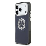 Apple iPhone 17 Pro Max Kılıf Mercedes Benz Orjinal Lisanslı M-safe Şarj Özellikli Çift Katmanlı PC Nostaljik Yıldız Dizayn Kapak