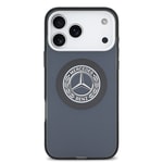 Apple iPhone 17 Pro Max Kılıf Mercedes Benz Orjinal Lisanslı M-safe Şarj Özellikli Çift Katmanlı PC Nostaljik Yıldız Dizayn Kapak