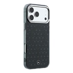 Apple iPhone 17 Pro Max Kılıf Mercedes Benz Orjinal Lisanslı M-Safe Şarj Özellikli Çift Katmanlı Yıldız Desenli Dizayn Kapak
