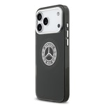 Apple iPhone 17 Pro Max Kılıf Mercedes Benz Orjinal Lisanslı M-safe Şarj Özellikli Çift Katmanlı PC Nostaljik Yıldız Dizayn Kapak