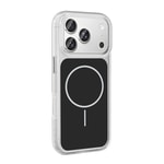 Apple iPhone 17 Pro Max Kılıf Metal Buton Tasarımlı Zore İkonik Sert Silikon Kapak